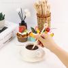 20/100Pcs Coffee Stirrers, 5.9 Inch Wooden Stir Sticks With Round Ends, Disposable Stirring Sticks For Cocktails Milk Tea