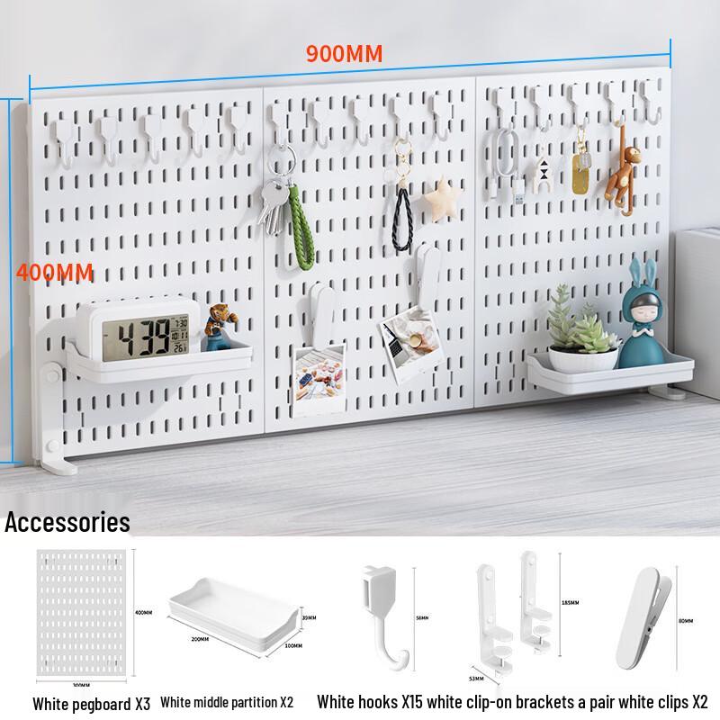 Mi Ling Clamp-On Desktop Pegboard