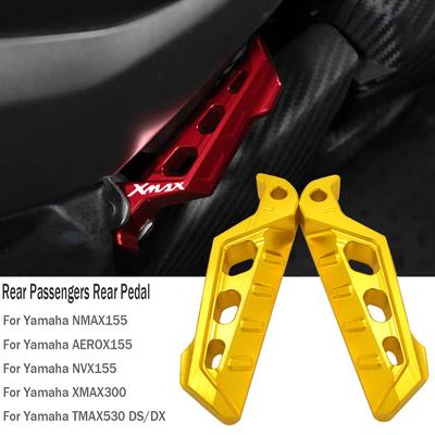 Motorfiets Onderdelen Achterpedaal Passagier Voetsteun Pinnen Voet voor YAMAHA XMAX 300 NMAX155 AEROX155 NVX155 TMAX530 DS DX
