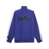 Puma Fashion Logo Pattern Color Block Outdoor Casual Zip-Up Retro Sports Stand Collar Jacket Unisex Jacket Blue 629048-27