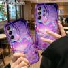 Phone Case: 2D Flat Samsung Galaxy A34 A35 M05 M06 S20 S22 S21 FE Plus 5G Protective Case, Crystal Gem, Christmas and Halloween Gift