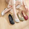 Medium Sandals Hollow and Breathable Flat-bottomed Non-slip Leather Shoes Summer Soft-soled Hole Soft Leather Shoes