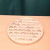 Wood Jewelry Tray Round Shape Jewellery Storage Stand Bracelet Display Stand  Counter Display