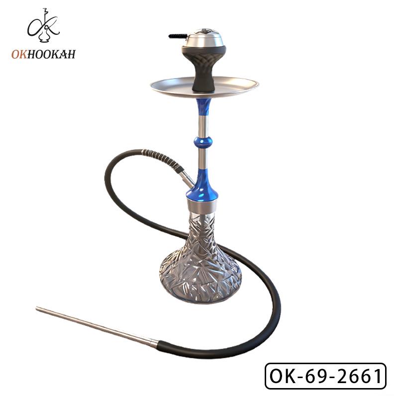 High-End Stainless Steel Hookah for Commercial Use