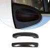 Car Side Door Handle Cover Trim For Smart ForTwo 2007-2015 Carbon Fiber ABS 2PCS