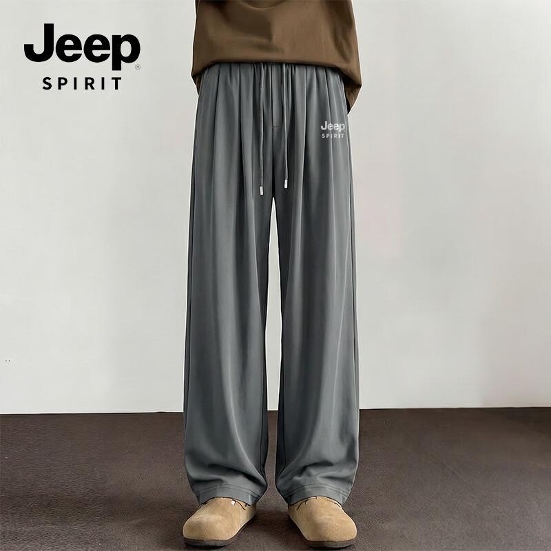 JEEP SPIRIT Men s Loose Straight Casual Pants 2XL
