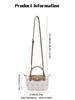 Korean Style High-End Luxury Women's Crossbody Small Square Shoulder Bag