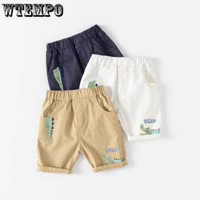 Fashionable Children's Summer Pants Boys' Five Quarter Pants Baby Casual Shorts Children's Cartoon Shorts