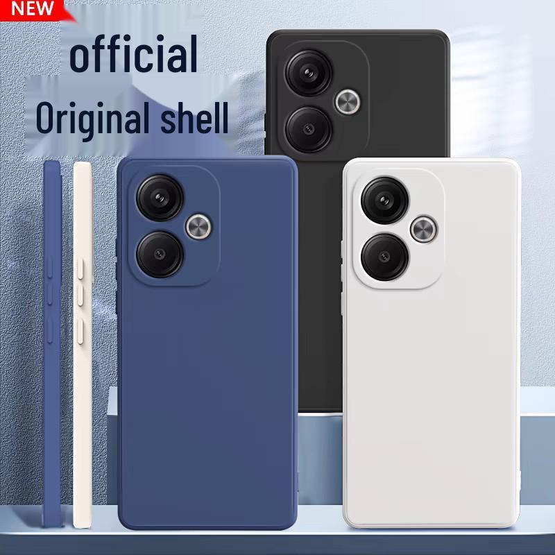 

Redmi Turbo3 Liquid Silicone Phone Case - Xiaomi RedmiTurbo3 Tubro Case Camellia Red