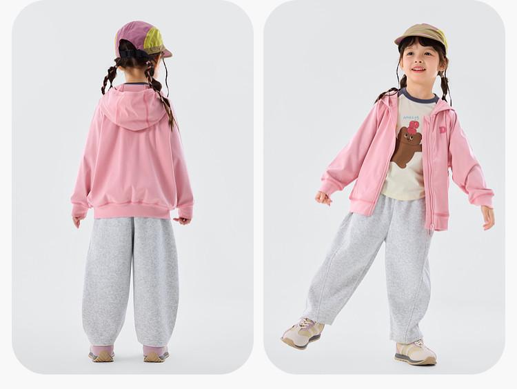 Dudu Family Kapuzenjacke für Mädchen - Stilvolles Frühjahrs-/Herbstoberteil für Babymädchen