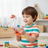 Cute Design Jumping Goose Toy Plastic Material Simulation Animal Toy Bounce Goose  Toy  Kids Play