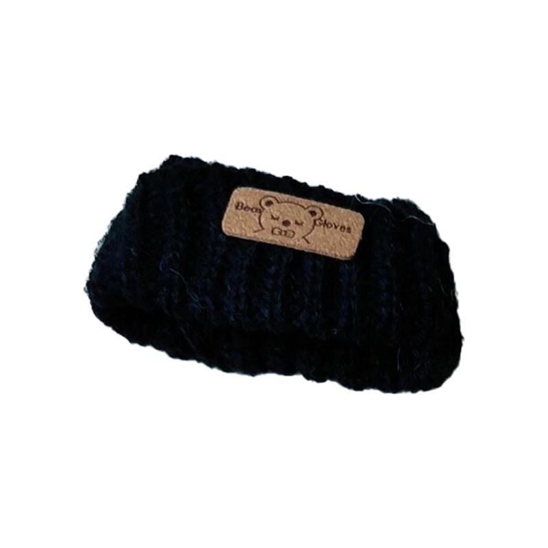 Ubranka dla mini lalek dla pluszowej lalki Labubu 17 cm, strój, akcesoria, miłość pary, czarno-biały sweter, 2-częściowy zestaw, czapki, torby