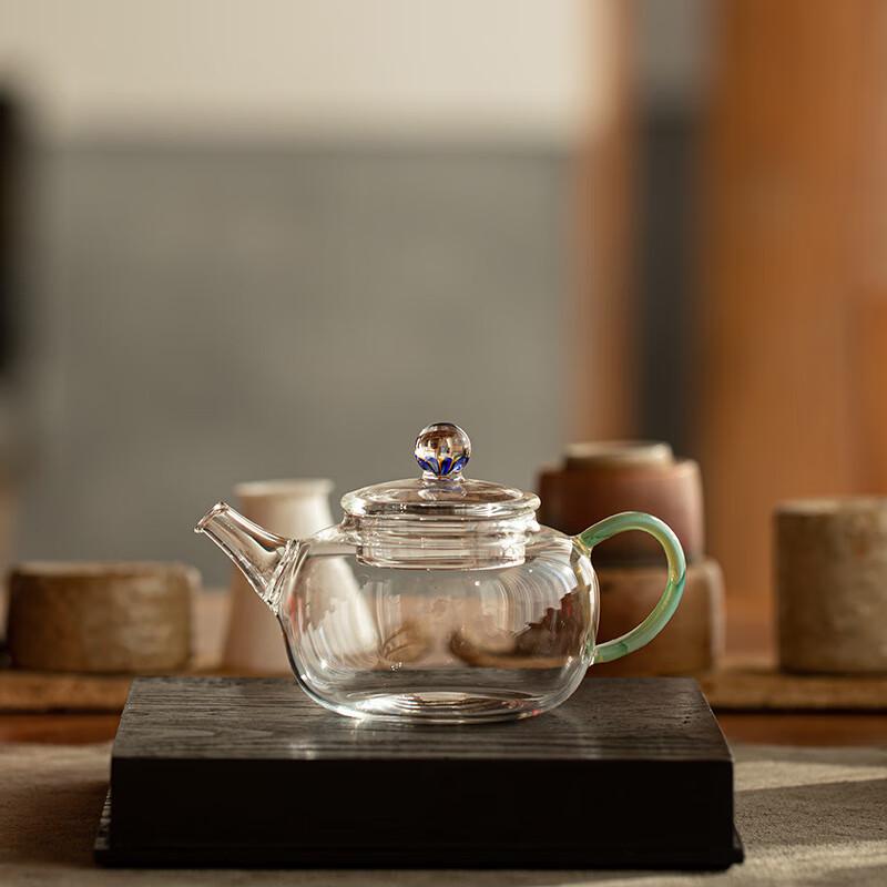 Diller 230ml Kleine Glas-Teekanne mit Filter