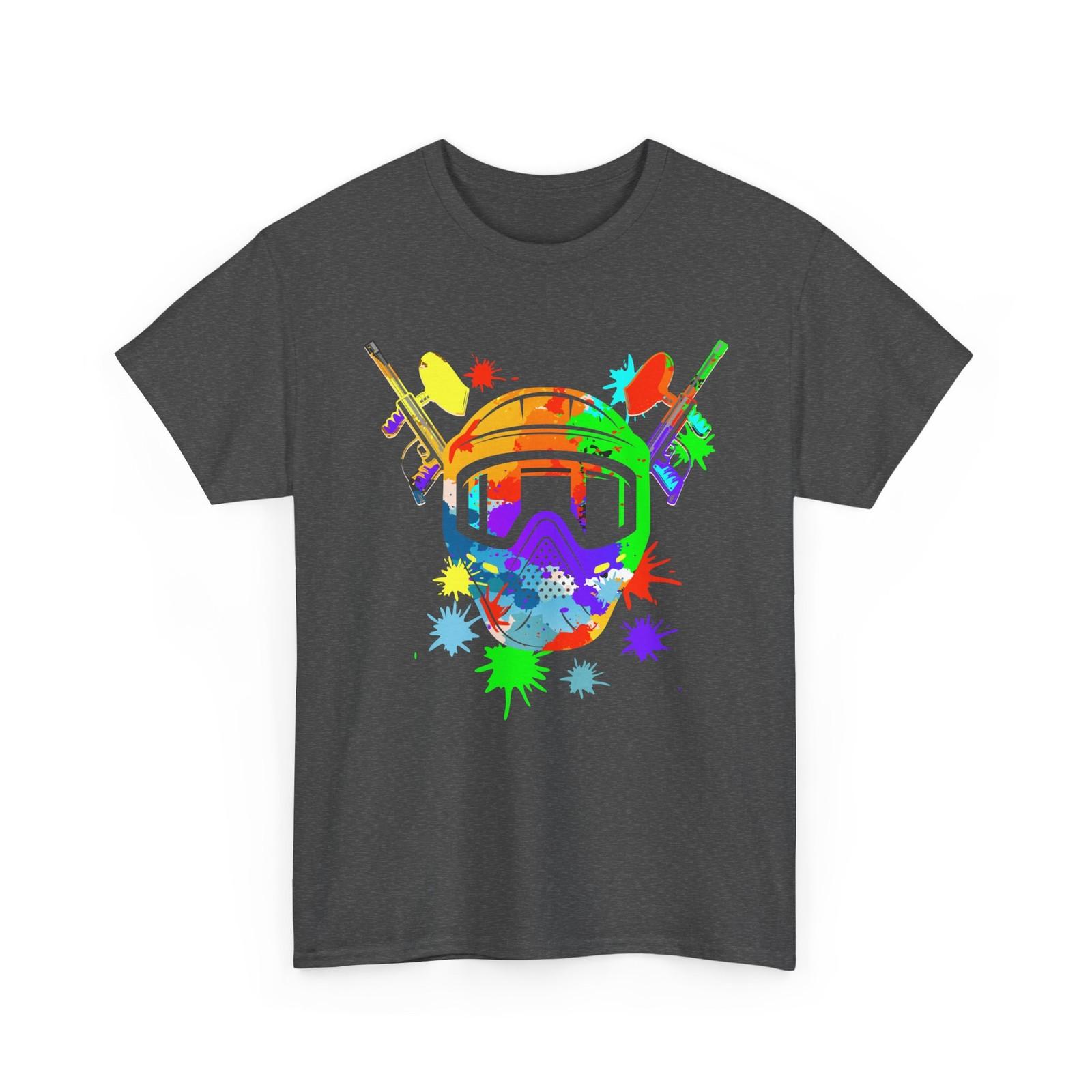 Paintball Mask T-Shirt, Paintballing Paintball Player Women Men Shirt S разноцветный