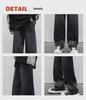Men's Harajuku-Style Wide-Leg Jeans - Trendy Autumn/Winter Hip-Hop Design