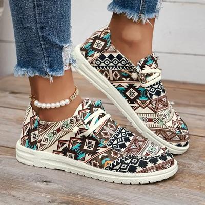 Fashion Women's Spring New Fashion Round Toe Flat Anti-Slip Walking Shoes Casual and Comfortable Shallow Mouth Walking Sports Shoes
