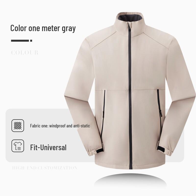 Customized Company Outdoor Jackets with Logo for Autumn/Winter Employee Workwear