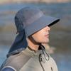Sonnenschutzhut Herren Damen Fischerhut Sommer Großer Schirm Nackenschutzhut Outdoor Wanderhut Radfahren Eimerhut