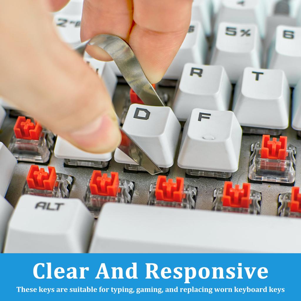 150Pcs Switch Replacement 3 PIN Mechanical Keyboard Switches Clicky, Accurate Typing, Dustproof, LED Keyboard, Gaming Keyboard