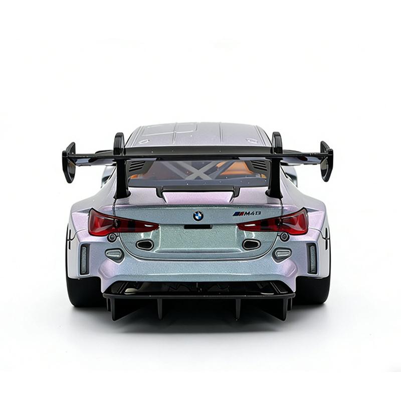 NEW 1:24 BMW M4 GT3 Supercar Alloy Car Model Sound and Light Children's Toy Collectibles Birthday gift