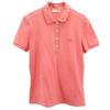 Short Sleeve Polo Shirt 40 Pink Fawn Women Used