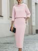 European and American Urban Fashion Bodycon Skirt and Top Two-Piece Set, 2026 New Style.