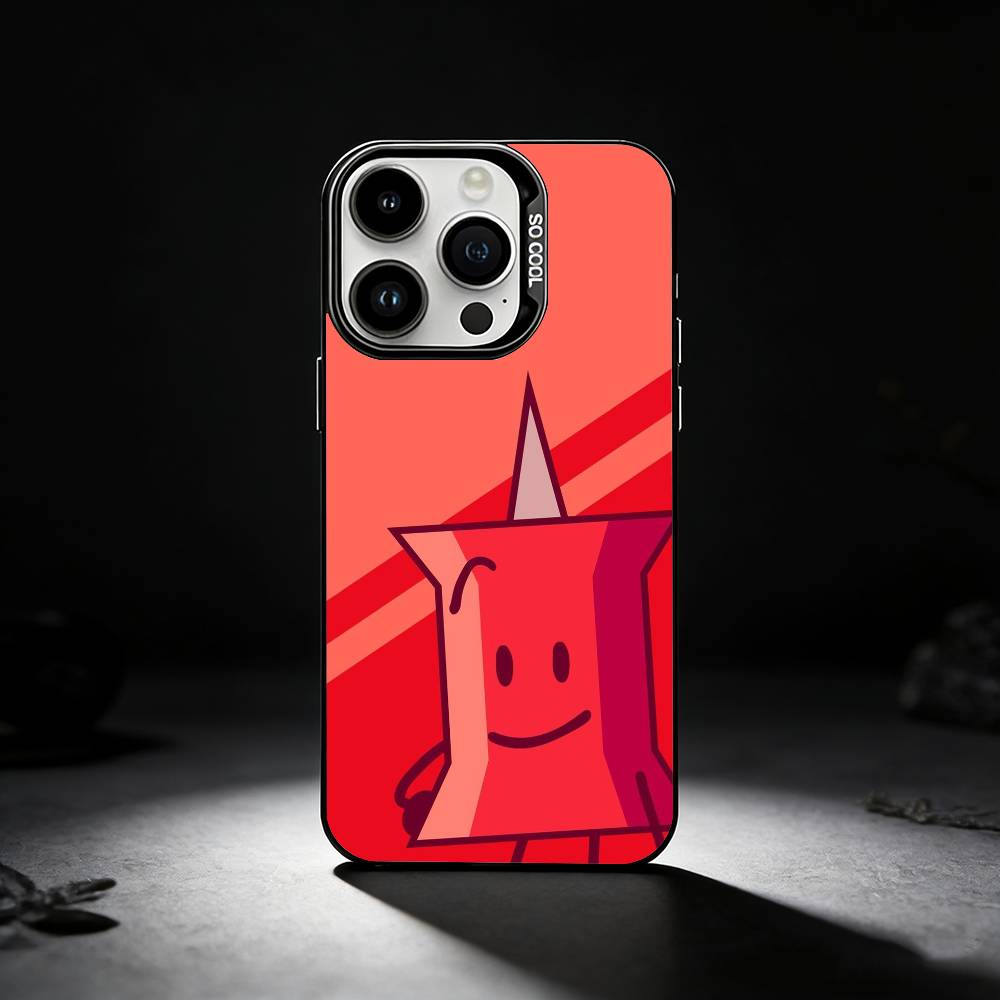 Bfdi B-Battle For Dream Island Phone Case For iPhone 17,16,15,14,13,12,11 Plus,Pro Max,XS,Colored Silver Phone Case