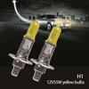 H1 55W 3000K Gelbe Halogenlampe Quarzglas Xenon Autoscheinwerfer Autolampe Autolicht Autoscheinwerfer