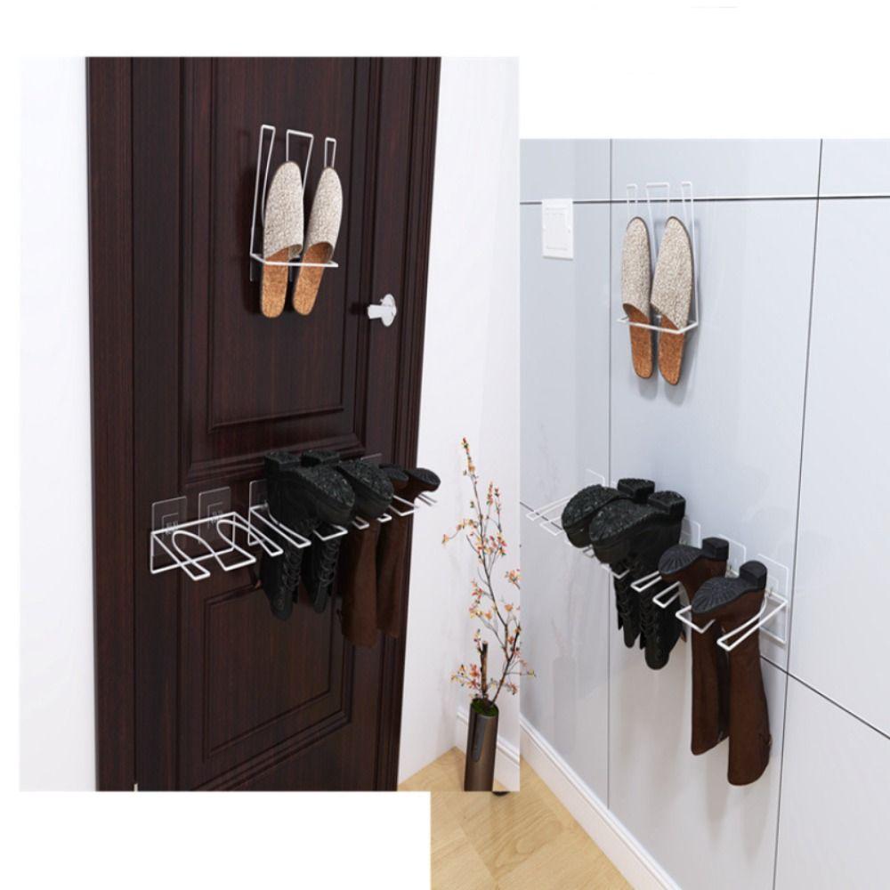 Dust-proof Upside Down Storage Rack Multifunction Shoes Hanger Boots Storage Racks  Home