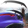 BBT1 For Jaguar F-TYPE 2014-2020 PK Type Spoiler Rear Spoiler Trunk Lip Wing Decoration Automotive Parts Unpainted FRP