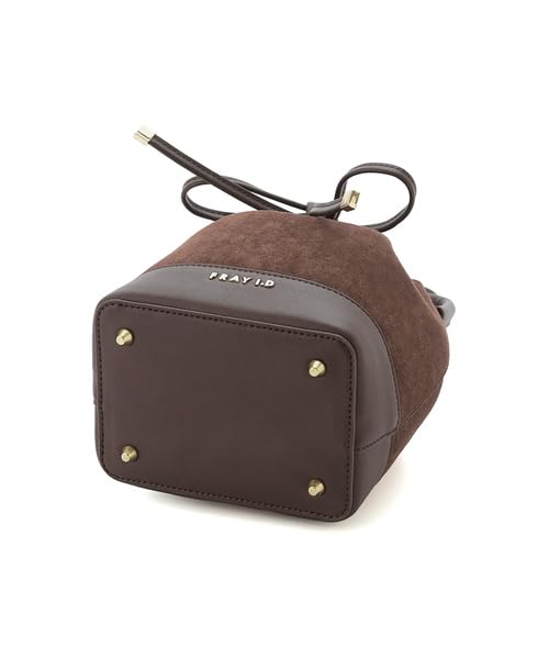 FRAY Ribbon Bag FWGB259306 I.D. Women's (Suede) (Brown)