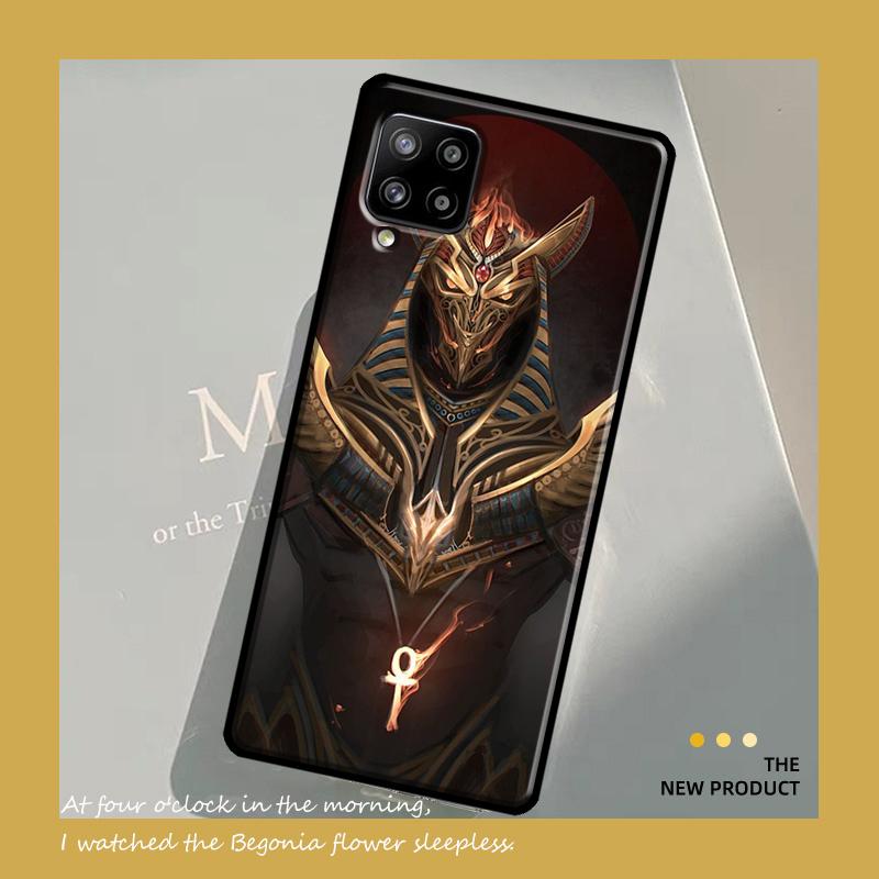 Egypt Nefertiti Anubis Ankh Case For Samsung Galaxy A54 A34 A13 A23 A33 A53 A73 A12 A22 A32 A52 A51 A71 A14 Cover