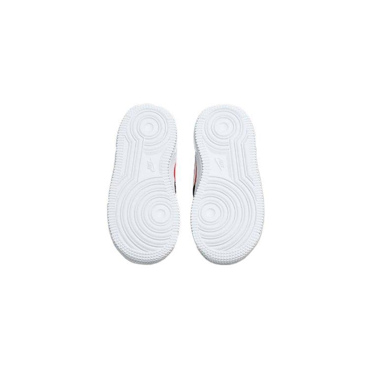 Nike Air Force 1 Toggle SE Casual Waterproof Low Top Skateboard Shoes Black Red Infant And Toddler DN3323-600
