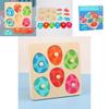 Wooden Dinosaur Egg Puzzle With Multilayer Design For Early Education And Cognitive Development