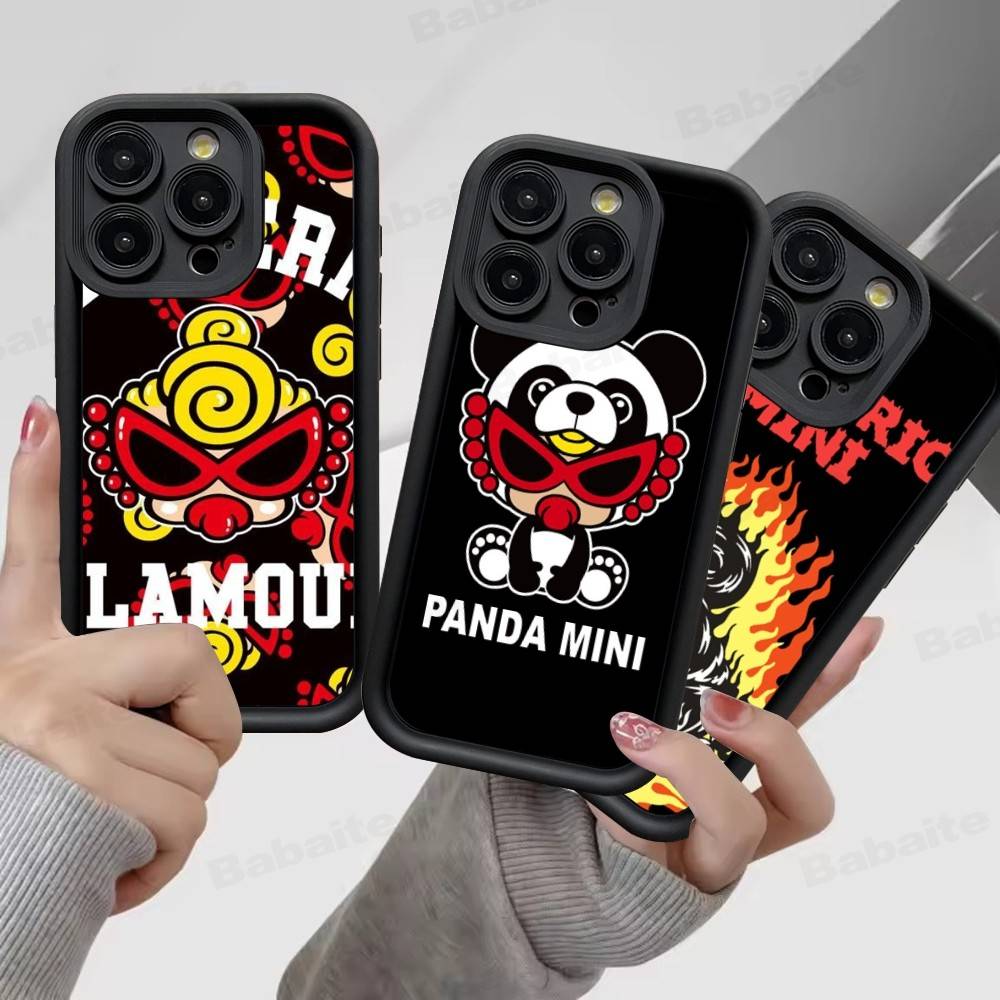 Fashion Brand H-Hysteric M-Mini Luxury TPU Phone Cover For Iphone 17 16 15 14 13 12 11 Pro Max Plus Case Cover