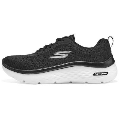Go Walk Hyper Burst Low Top Laufschuhe Damen Laufschuhe Schwarz Weiß 124275-BKW