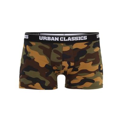 Urban Classics Herren Camo Boxershorts (2er-Pack)