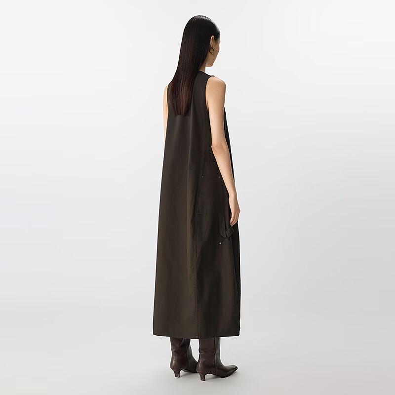 JNBY 2025 Summer Loose Sleeveless H-Line Dress 5P4G11680