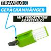 TRAVELOX Luggage Strap Luggage Strap Luggage Tag Luggage Lock Luggage Tag Green
