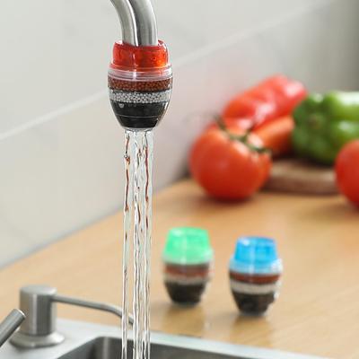 5-Stufen-Wasserfilter-Reinigungsapparat, auslaufsicherer Steinwasserspar-Leitungswasserfilter, Küchenzubehör