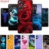 Phone Case For Xiaomi Poco M6 4G Back Cover Case Shockproof Black Silicone Soft Funda For Poco M6 Case PocoM6 M 6 6.79" Coque