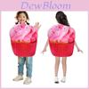 Halloween Ice Cream Cupcake Cosplay Costume For Kids And Adults