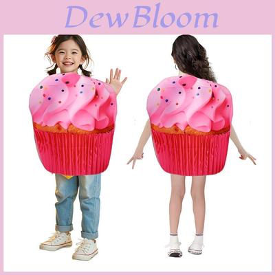 Halloween Ice Cream Cupcake Cosplay Costume For Kids And Adults
