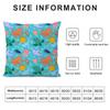 Marine Life Fashion Cushion Cover Pillowcase Ultra Soft Skin Friendly Fabric Cloud Like Comfort & Concealed Zipper