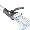 Telescopic Metal Rake Adjustable Garden Leaf Rake Camp Rake Expandable Metal Rake for Gardens Flower Beds Garden Rake