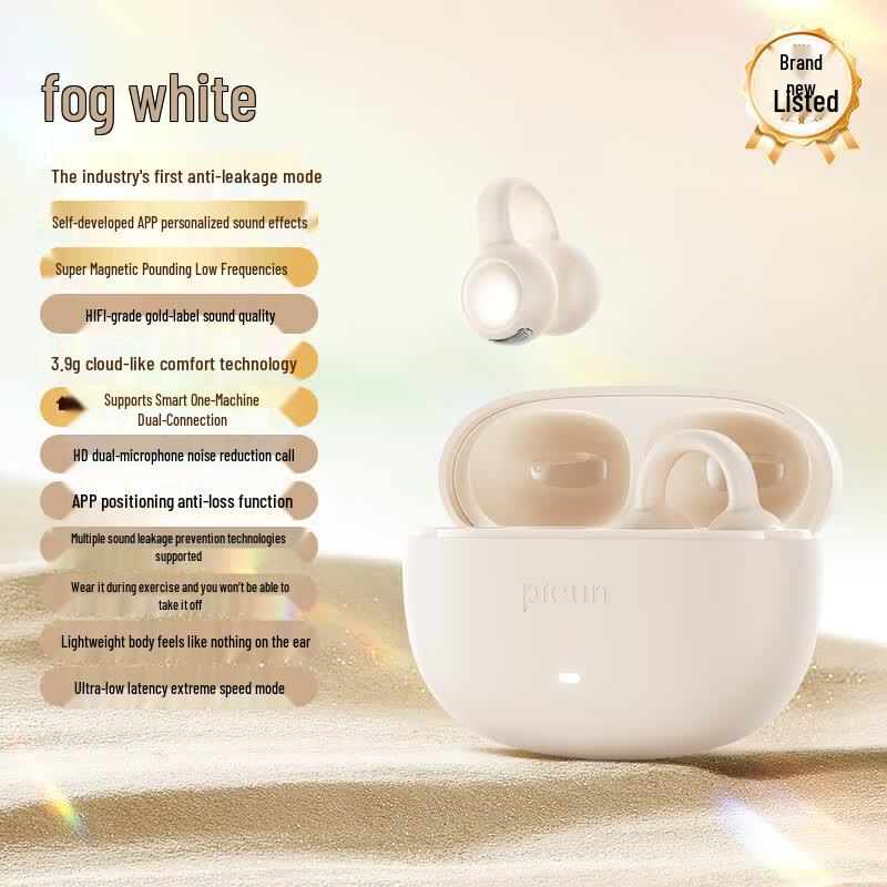 Picun W5 Open-Ear Clip True Wireless Earbuds