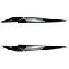New Front Headlight Eyebrow Lamp Brow Cover Trim For BMW X5 F15 X6 F16 2014-2018