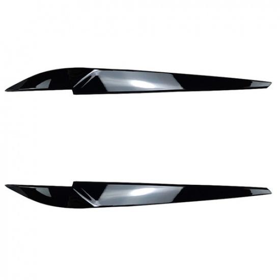 New Front Headlight Eyebrow Lamp Brow Cover Trim For BMW X5 F15 X6 F16 2014-2018