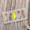5pcs Insect Micro Bait Floating Fishing Lure Trout Lure Wobblers for Freshwater and Saltwater Fishing