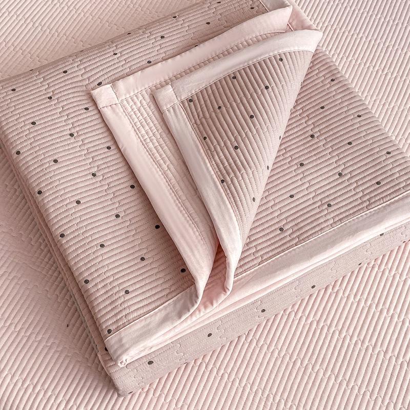 Doppellagiges Garn Gewaschene Baumwolle Bettdecke Beidseitig verwendbare Tatami-Matratze Baumwoll-Bettlaken Matratze